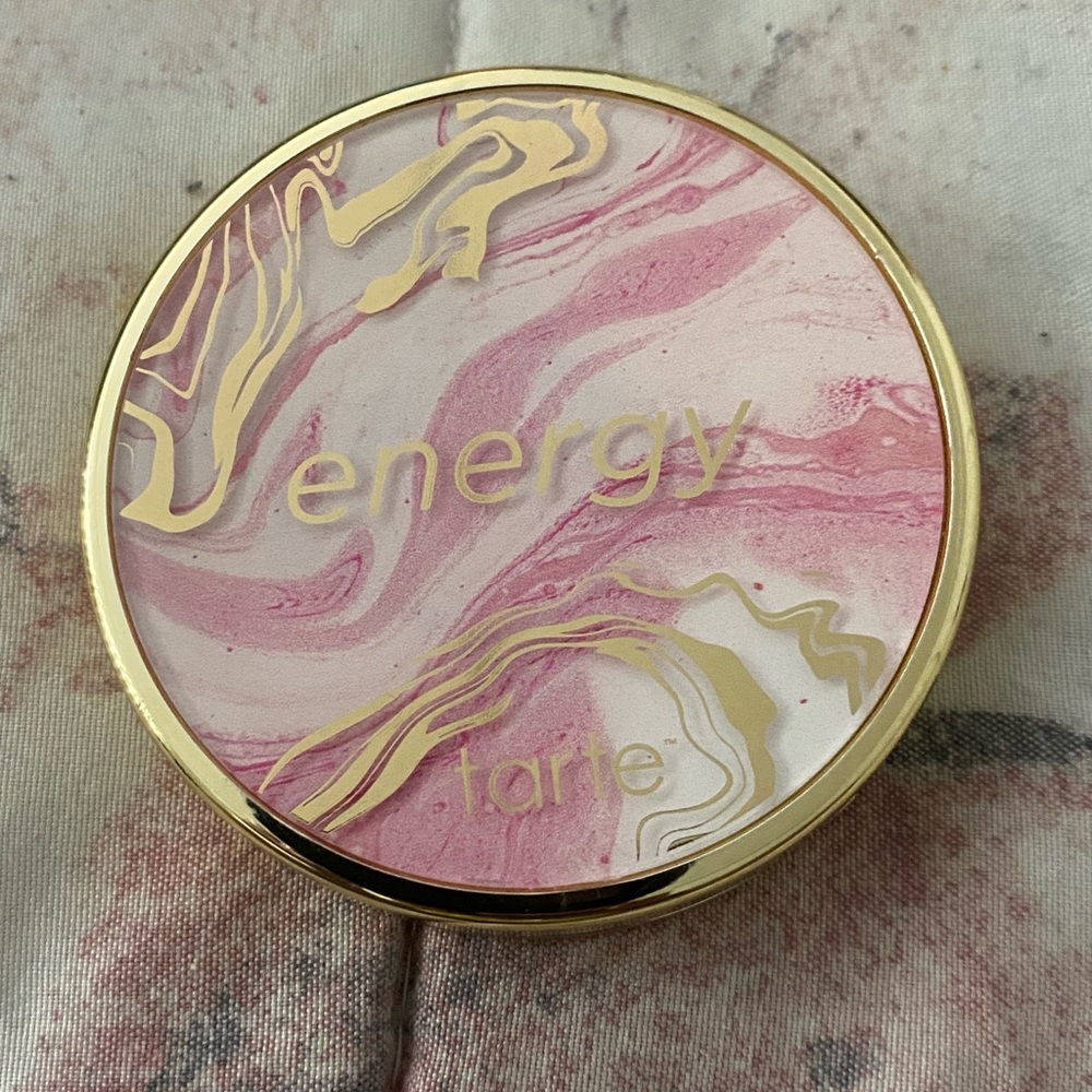 Tarte Pink Blush with Marbled Design